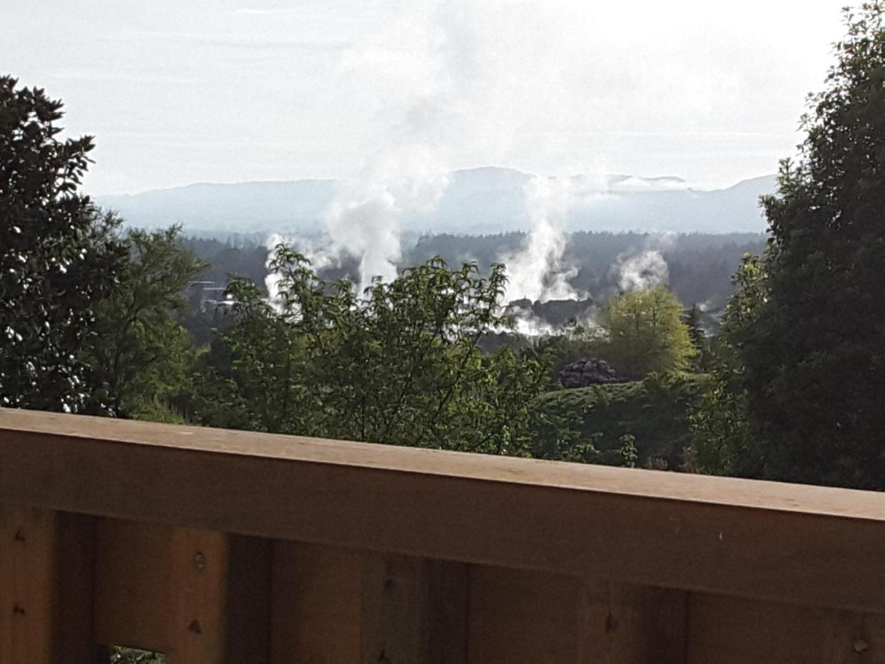 Geyser Lookout Bnb Distretto di Distretto di Rotorua Esterno foto